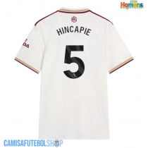 Camisa de time de futebol Arsenal Piero Hincapie #5 Replicas 3º Equipamento 2025-26 Manga Curta